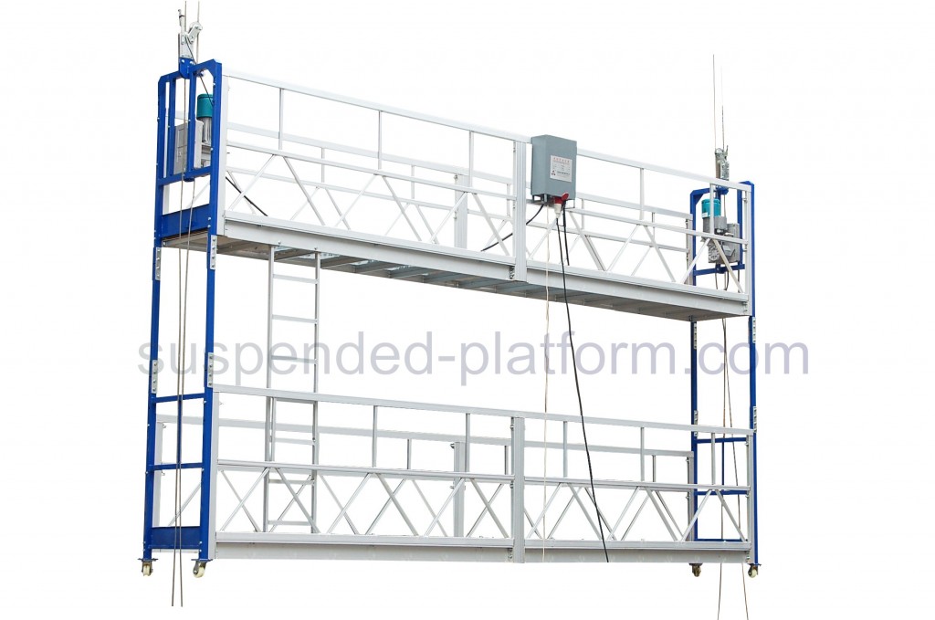 double suspended platform